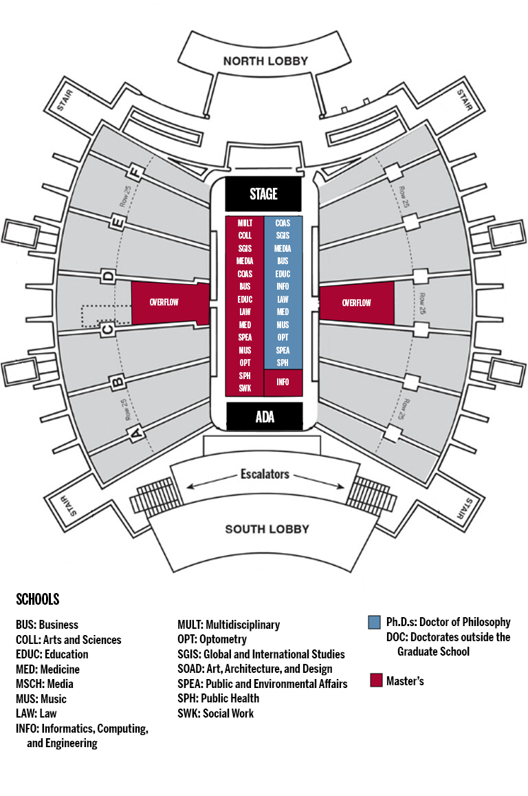 IUB Grad Seating